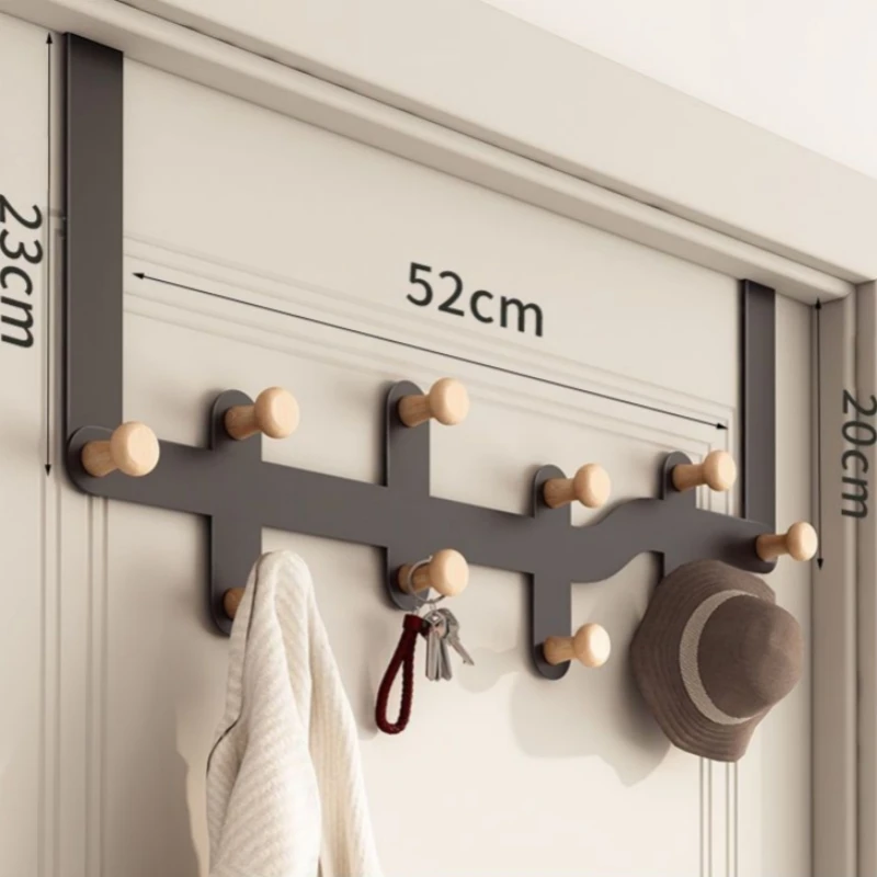 porte manteau mural bois design