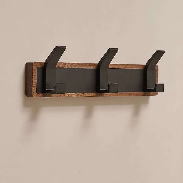 porte manteau bois metal