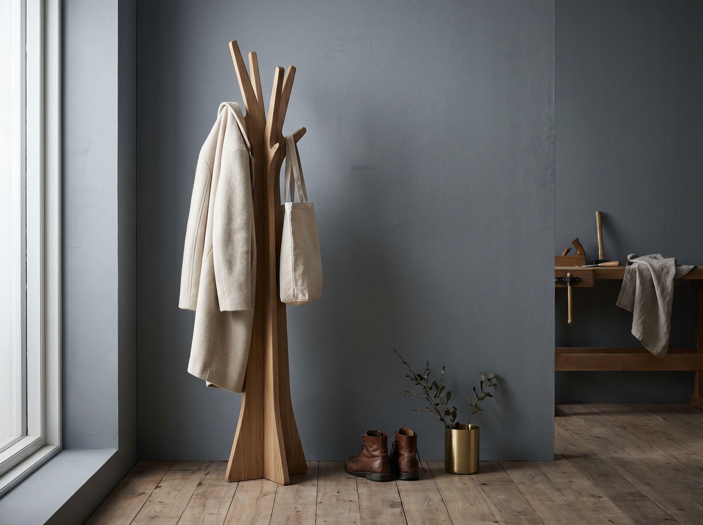 Pour la chambre — où placer le porte-manteau