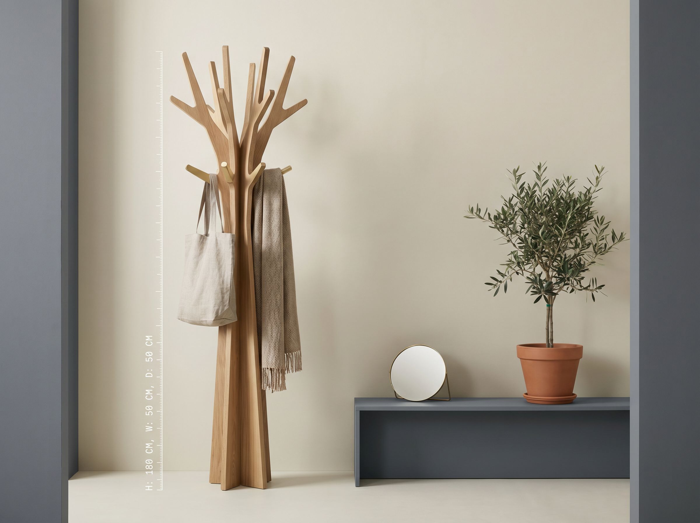 Pour le bureau — où placer le porte-manteau